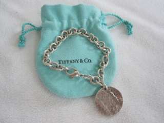 Tiffany & Co. Sterling Silver Notes Charm Bracelet With Pouch  