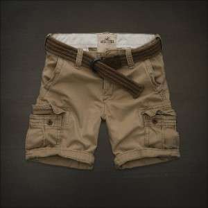   Mens Hollister By Abercrombie & Fitch Cargo Shorts Faria Beach  
