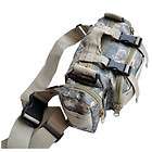 ACU Camo Multi pocket waist Bag belt bumbag fanny pack