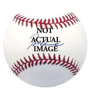 Tom Glavine Autographed Baseball  Details 300W 39299 