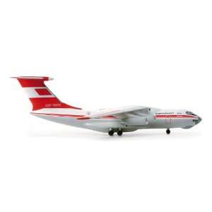  Herpa Wings Aeroflot IL76TD Antarctic Model Airplane Toys 