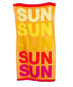 Sun Capri Yellow Beach Towels (Set of 2)  