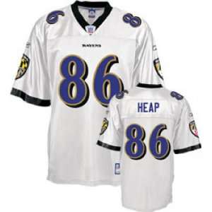  Men`s Baltimore Ravens #86 Todd Heap Road Replica Jersey 
