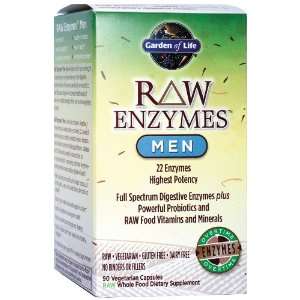  Garden of Life Raw Enzymes for Men: Health & Personal Care