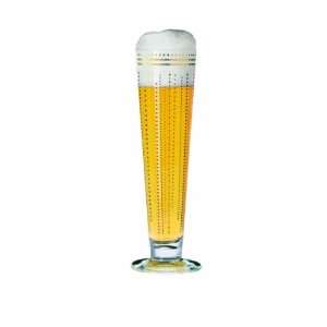   Pilsner Beer Glass with Coaster by Luca Casini