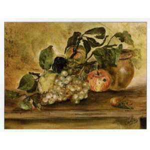 Nature Morte Raisins by Clauva 16x12 Grocery & Gourmet Food