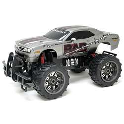   10 Electric Monster Muscle Dodge Challenger RC Car  Overstock