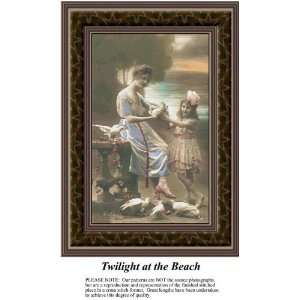  Twilight at the Beach Cross Stitch Pattern PDF Download 