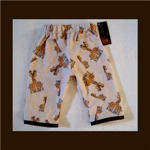 New Giraffe Kids baby pants shirt onesie outfit clothes  