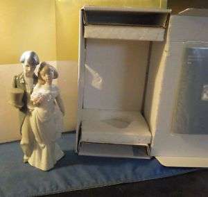 Lladro 6164 WEDDING BELLS Bride and Groom, NBU, IN BOX  