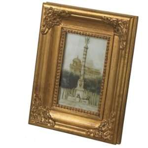  Small Antique Gold Frame With Special Wood Grain Back 2 