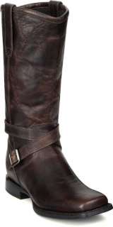 Durango Crush Brown Leather Riding Western Cowgirl Square Toe Boots 