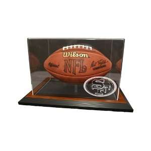  San Francisco 49ers Football Display Case with Classic 