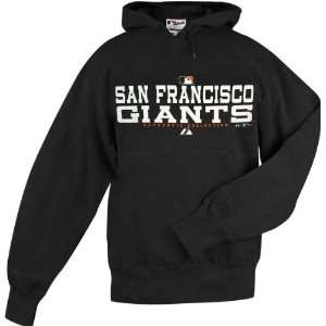 San Francisco Giants Authentic Collection Stack Hooded Sweatshirt