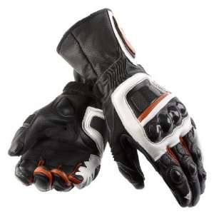    DAINESE STEEL CORE CARBON GLOVES BLACK/WHITE/RED SM Automotive