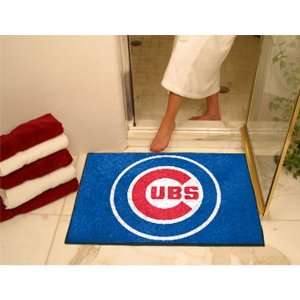  Chicago Cubs MLB All Star Floor Mat (3x4): Sports 