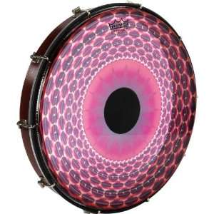  Remo Tablatone Frame Drum Red Radial Clear Tone 12 inch 