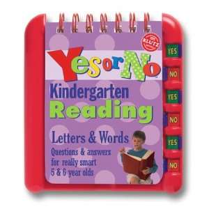  Yes or No Kindergarten Reading Letters & Words: Questions 