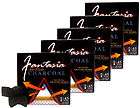 Fantasia Air Flow Natural Hookah Charcoals 45pcs 5 pack