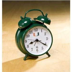  Miami Hurricanes NCAA Vintage Alarm Clock (small) Sports 