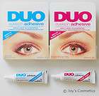 DUO Water Proof Eyelash Adhesive (glue)   White/Dark set  *Joys 