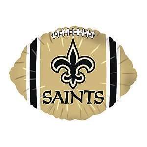  New Orleans Saints Football Balloon   NFL licensed 
