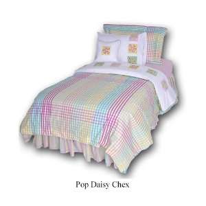  Pop Daisy Chex Bedding   Four Piece Set Baby