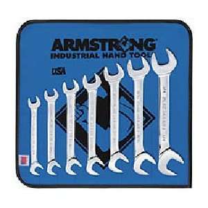   7pc Full Polish 15 and 60 Degrees Angle Wrench Set
