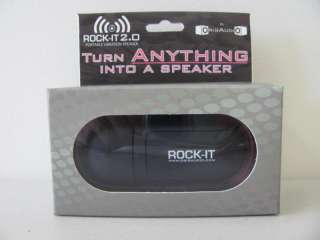    IT 2.0   Vibration Speaker for iPod, iPhone,  players   3.5mm NEW