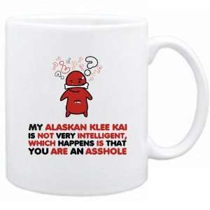 New  My Alaskan Klee Kai Is Not Very Intelligent ,   Mug Dog