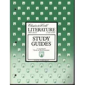    Classics in World Literature, Study Guides to Accompany: Books