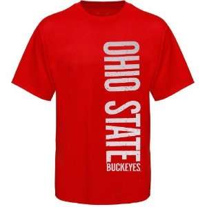   NCAA Ohio State Buckeyes Scarlet Left Coast T Shirt: Sports & Outdoors