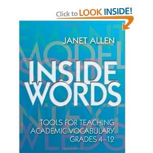  Inside Words [Paperback] Janet Allen Books