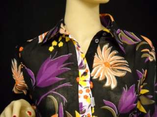 NWT MISSONI Floral Button Down Shirt Blouse US 8 $370  