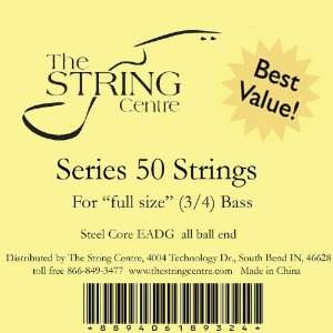   Series 50 Double Bass String Set 3/4 size set Musical Instruments