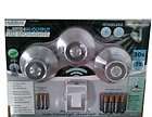 Lumen 3 Pack LED High Output Spotlights with Remote Control
