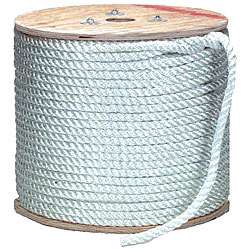 Twisted Nylon 0.75 in. x 600 foot Rope  Overstock