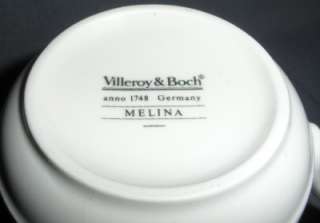 THIS LISTING IS FOR A VILLEROY & BOCH MELINA PATTERN 3 3/4 MUG. IT IS 