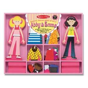  Abby and Emma Magnetic Dress Up   4940 Toys & Games