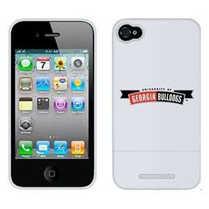  University of Georgia Bulldogs on AT&T iPhone 4 Case by 