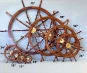 features ship wheel 12 the hampton nautical wooden ship s wheel is by 