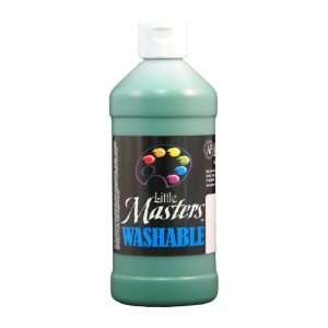 Little Mastersby Rock Paint 211 745 Washable Paint 1, Green, 16 Ounce