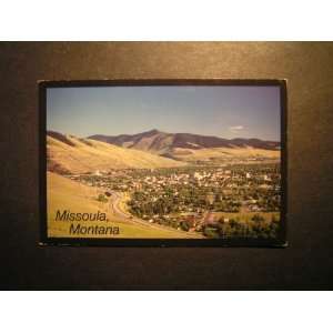   80s Aerial/Panorama, Missoula, Montana Postcard not applicable Books