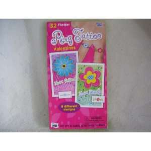  32 Flower Ring Tattoo Valentines. 32 Cards, 32 Tattoos and 