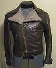 VTG Brown Leather SCHOTT Perfecto MOTORCYCLE Jacket SMALL 40 42