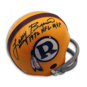  Larry Brown Washington Redskins Autographed Mini Helmet 