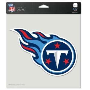  Tennessee Titans 8x8 Die Cut Full Color Decal Made in the 