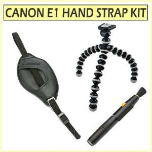 Canon E1 Hand Strap w/ Joby Gorillapod Tripod Kit