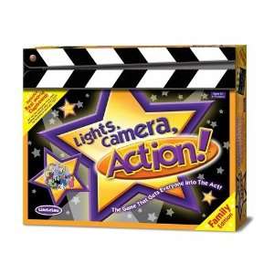   : Lisa LeLeu Studios W12375 Lights, Camera, Action Game: Toys & Games