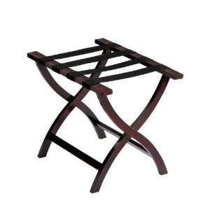  Contour Wood Luggage Rack  2 Pack: Home & Kitchen